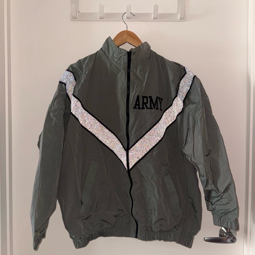 Reflective Army Jacket